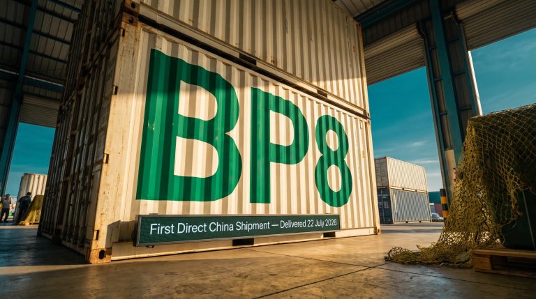 BPH Global Ltd Completes First Direct Seaweed Shipment to China