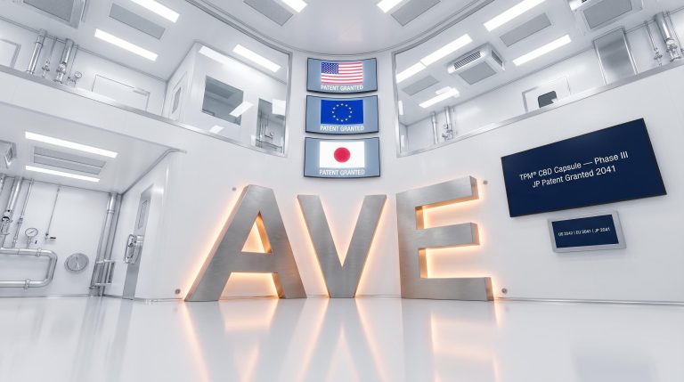Avecho Biotechnology Ltd Wins Japanese Patent for CBD Insomnia Capsule