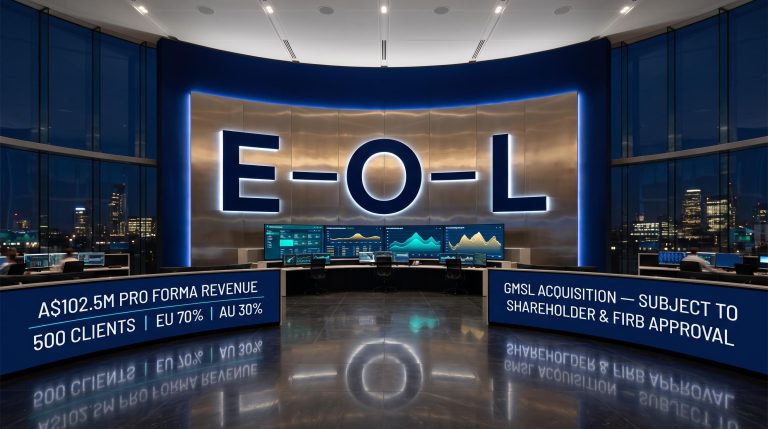 Energy One Ltd Targets European Leadership With Conditional All Scrip GMSL Deal