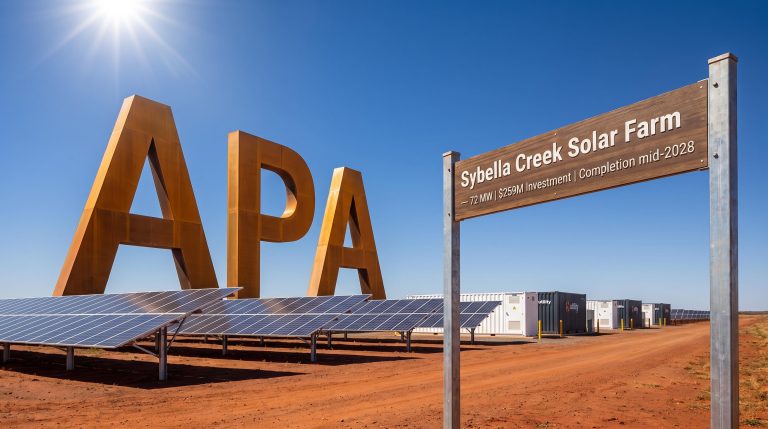 APA Group FP Units Stapled Securities Approves $259M Solar and Battery Project
