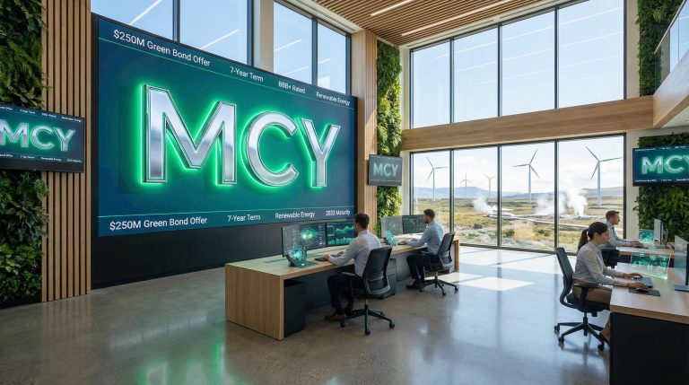 Mercury Launches $250M Green Bond Offer to Refinance Debt and Fund Renewable Projects