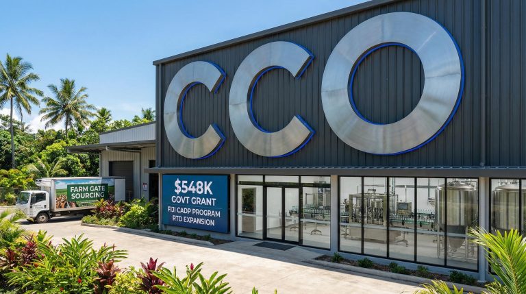 Calmer Co Wins $354K Fiji Grant to Expand RTD Beverage Production Capacity