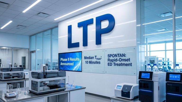 LTR Pharma’s SPONTAN Hits 10-Minute Onset in Phase II, Beating Oral Pill by 50min