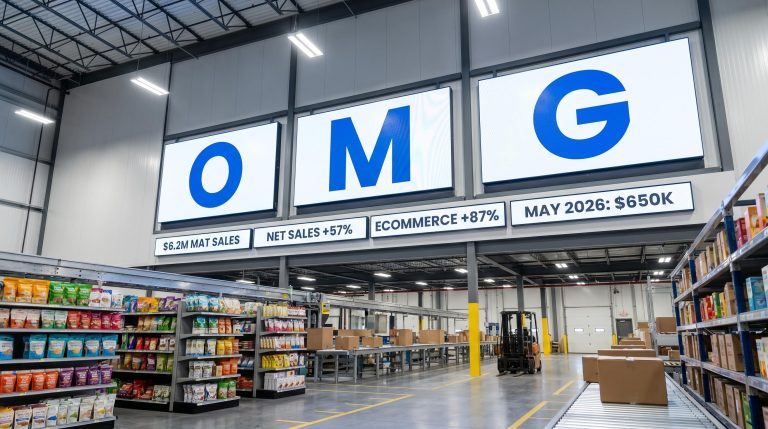 OMG Group Hits Record $650k Month as Net Sales Climb 57% to $6.2M