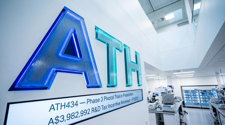 Alterity Therapeutics Ltd Banks A$3.98M R&D Refund for MSA Clinical Programs