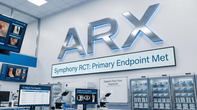 Aroa Biosurgery Symphony Trial Meets Primary Endpoint in Diabetic Wound Study