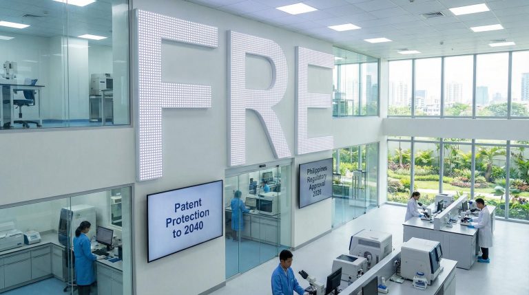 Firebrick Locks Patent Protection Until 2040 in Key Philippines Market