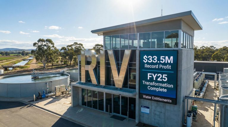 Rivco Australia Reports Record $33.5M Profit Amid Rising Water Allocation Prices