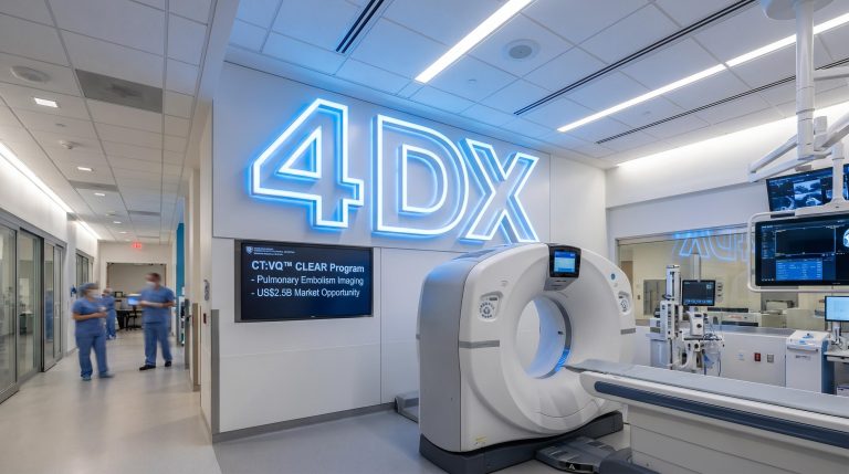 4DMedical Launches Clinical Program Targeting $2.5B Pulmonary Embolism Market