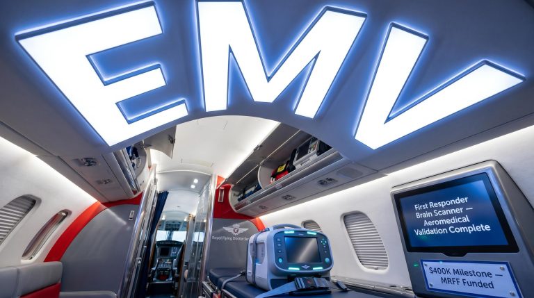 EMVision Brain Scanner Passes Real-World Flight Test Clearing Path to Rural Stroke Care