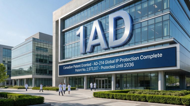 AdAlta Locks Down Final Patent for AD-214, Completing Global IP Shield to 2036