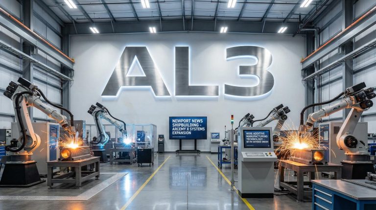 AML3D Lands $9.9M Repeat Order From America’s Largest Military Shipbuilder