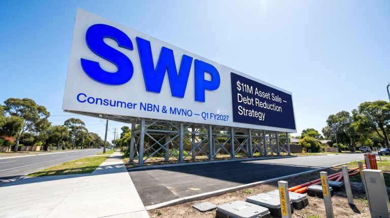 Swoop Holdings Ltd Agrees $11M Melbourne Fibre Sale to Cut Debt