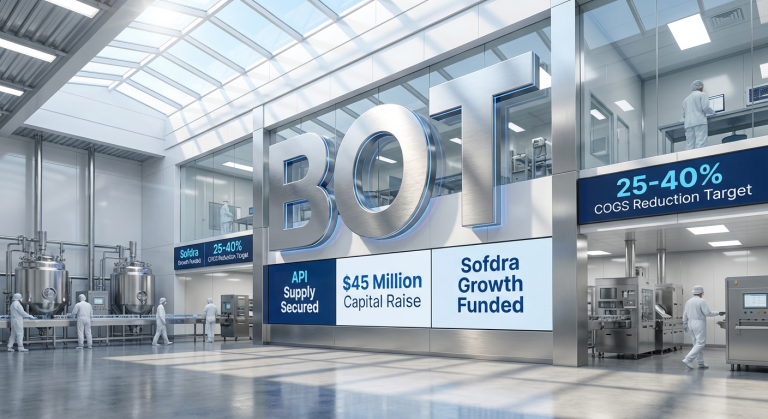 Botanix Pharmaceuticals Raises $45M to Scale Sofdra Sales and Cut Supply Costs