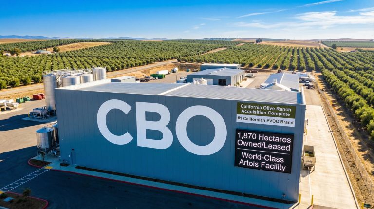 Cobram Estate Completes California Olive Ranch Takeover, Owns US Market Leader