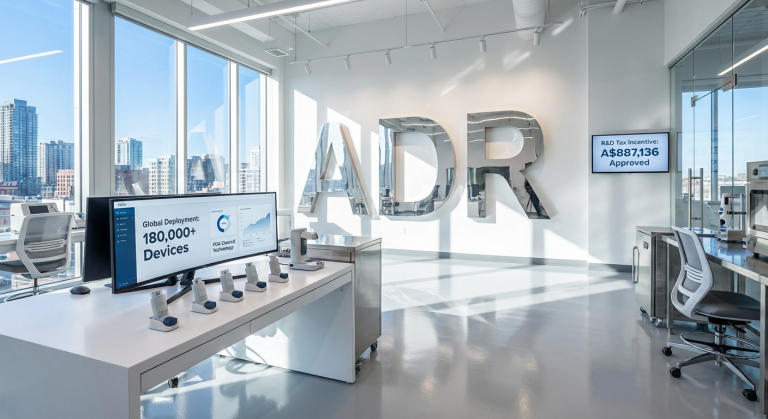 Adherium Secures A$887K R&D Tax Refund Plus NZ$242K Claim to Boost Cash Reserves