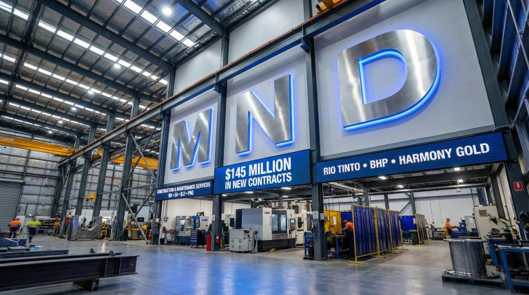 Monadelphous Locks in $145M Across Rio, BHP and Harmony Gold Contract Wins