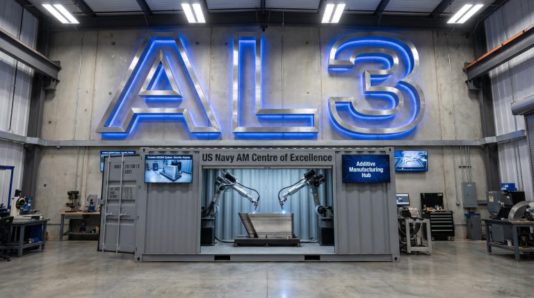 AML3D Delivers First Portable System to US Navy Advancing 100 Unit Pipeline