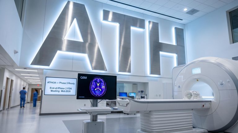 Alterity Eyes Phase 3 for MSA Drug After Data Shows 48% Slowing of Decline