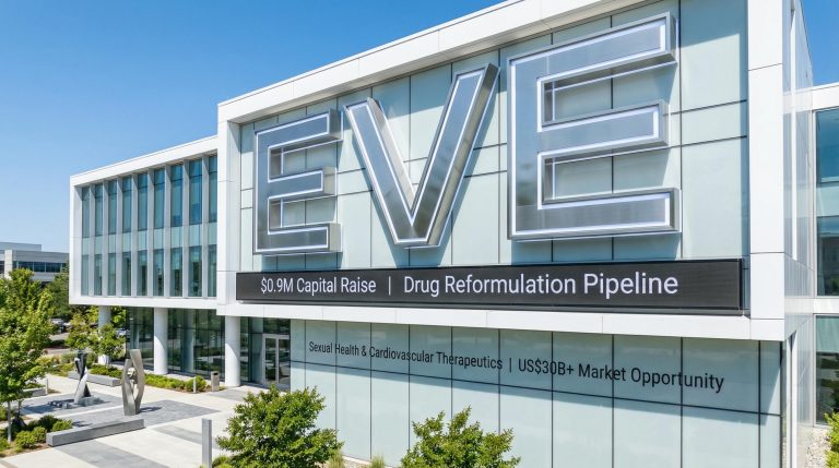 EVE Health Raises $0.9M to Advance Drug Reformulation in $30B+ Markets