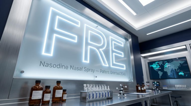 Firebrick Pharma Locks in Canadian Patent on Nasodine as COVID Prevention Tool to 2040