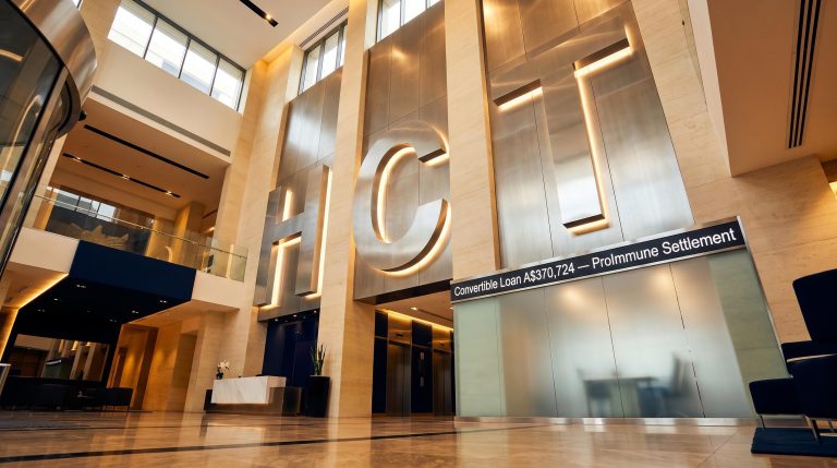Holista Colltech Ltd Secures A$370,724 Convertible Loan for ProImmune Settlement